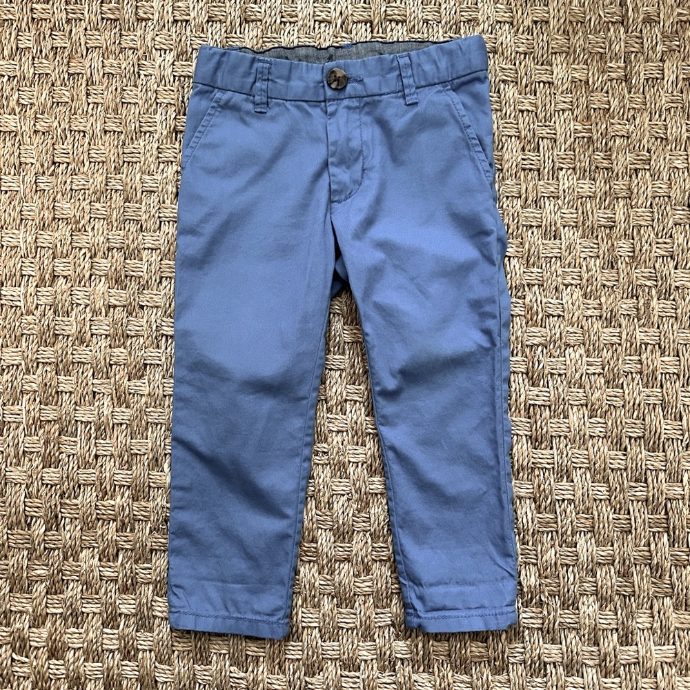 H&M Blue Chino Slim Toddler Pants